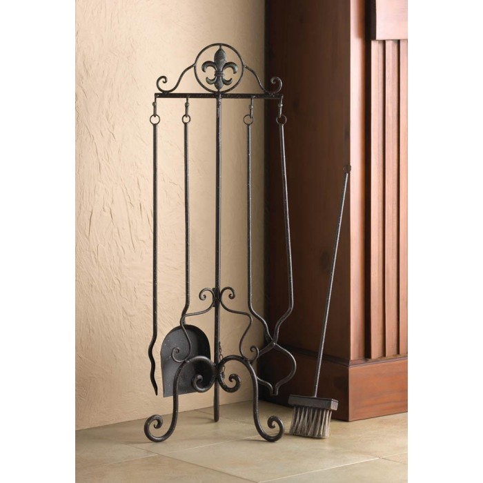 Fleur De Lis Fireplace Tool Set 10016009